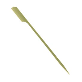 Pinchos de Bambu "Golf" Verde Natural 120mm (200 Uds)