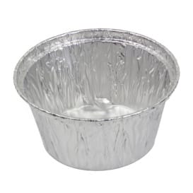 Envase de Aluminio Redondo Pasteleria 110ml (50 Uds)