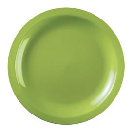 Cubo Embrión flexible Plato Reutilizable PP Verde Lima Round PP Ø29cm (300 Uds)