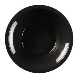 Plato Hondo Reutilizable PP Negro Round Ø19,5cm (600 Uds)