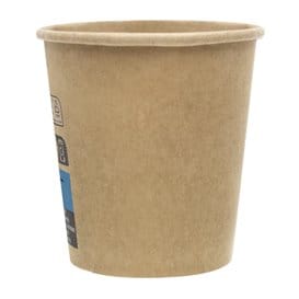 Vaso Cartón 4Oz/120ml Marrón Ø6,2cm (100 Uds)