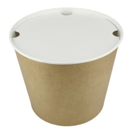 Cubo de Cartón para Pollo con Tapa 3990ml (100 Uds)