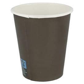 Vaso Cartón 8Oz/240ml Marrón Ø8,0cm (50 Uds)