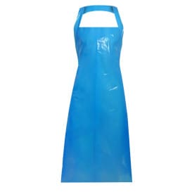 Delantal Polietileno G100 76x120cm Azul (100 Uds)