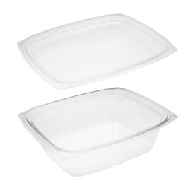 Envase Compostable PLA con Tapa 710ml (200 Uds)