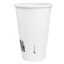 Vaso Cartón 3 Oz/100ml Blanco Ø5,8cm (50 Uds)