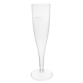 Copa PREMIUM de Plástico para Cava o Vino 140ml 1P (10 Uds)