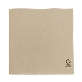 Servilleta de Papel Kraft 2C Punta-Punta 33x33cm (1.350 Uds)