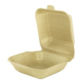 Envase Hamburguesa XPP Beige 15x15x7cm (500 Uds)