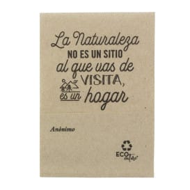 Servilletas de Papel Miniservis Kraft Frases 17x17cm (14.000 Uds)