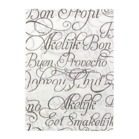 Servilletas Miniservis "Buen Provecho" 17x17cm (6000 Uds)