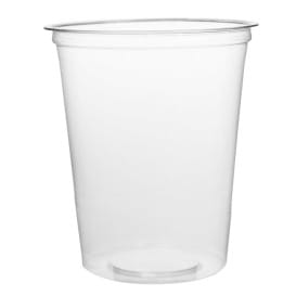 Tarrina Compostable PLA Transparente 940ml (500 Uds)