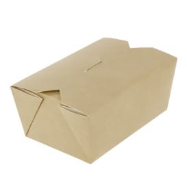 Caja Americana Kraft 13x8,5x6cm 700ml (360 Uds)