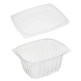 Envase Compostable PLA con Tapa 470ml (300 Uds)