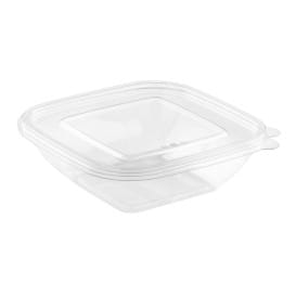 Tapa Plana Plástico para Bol PET 175x175mm (50 Uds)