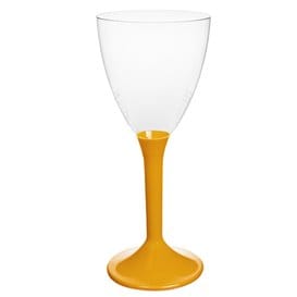 Copa Plástico Vino Pie Mango 180ml 2P (20 Uds)