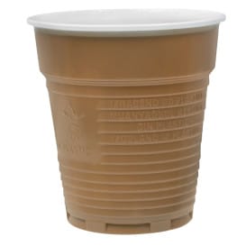 Vaso de Plástico PS Vending Bicolor 166ml Ø7,0cm (3.000 Uds)