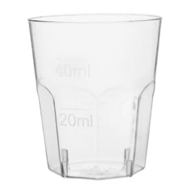 Vaso Plástico Chupito Transp. PS Ø45mm 50ml (1000 Uds)