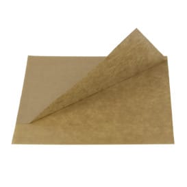 Bolsa Antigrasa Abierta 15x13/10cm Natural (100 Uds)