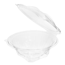 Bol Redondo Bisagra APET Transparente 600ml Ø175mm (230 Uds)