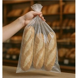 Bolsa de Polietileno Sin Cierre 30x40cm G-100 (100 Uds)