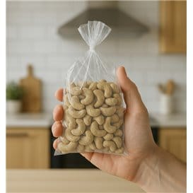 Bolsa de Polietileno Sin Cierre 12x18cm G-100 (100 Uds)