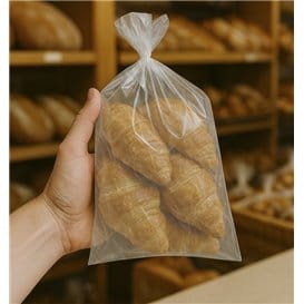 Bolsa de Polietileno Sin Cierre 18x25cm G-100 (100 Uds)