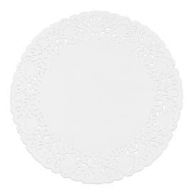 Rodal de Papel Calado Blanco Litos Ø180mm (2000 Uds)