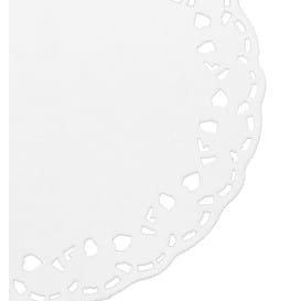Rodal de Papel Calado Blanco Litos Ø100mm (250 Uds)