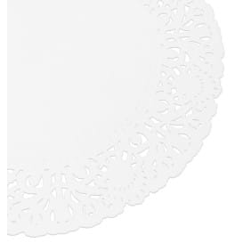 Rodal de Papel Calado Blanco Litos Ø200mm (2000 Uds)