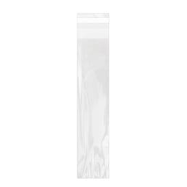 Bolsas de Plástico Biorientado con Solapa Adhesiva 4x22 cm G-160 (100 Uds)