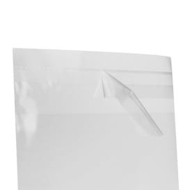 Bolsas de Plástico Biorientado con Solapa Adhesiva 12x18 cm G-160 (100 Uds)