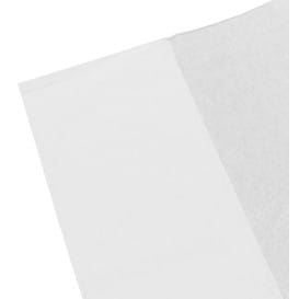 Babero Adulto con Bolsillo Blanco 36x65cm (125 Uds)