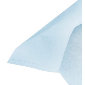 Babero Adulto con Bolsillo Azul 36x65cm (125 Uds)