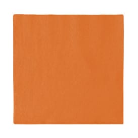 Servilleta de Papel 2 Capas Naranja 33x33cm (50 Uds)