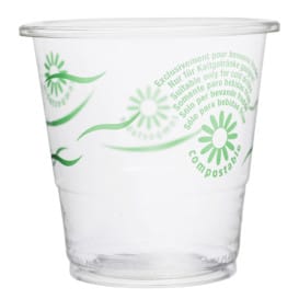 Vaso PLA "Green Spirit" Transparente 250ml (1250 Uds)