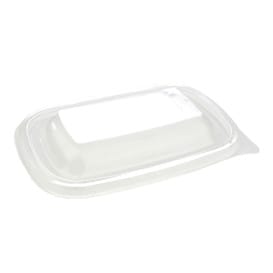 Tapa para Envase Rectangular Negro 20x13cm (50 Uds)