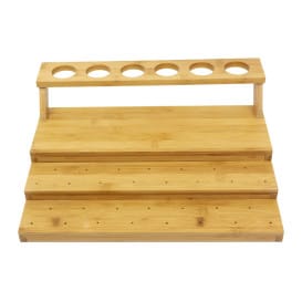 Soporte de Bambú para Pinchos y Conos 29x35,5x11,5cm (2 Uds)