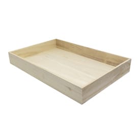 Caja para Presentación de Madera 60x40x7,5cm (1 Ud)