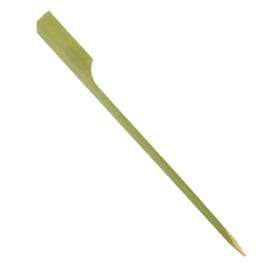 Pinchos de Bambú "Golf" Verde Natural 12cm (250 Uds)