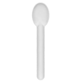 Cuchara de Caña de Azúcar Blanco 16cm (50 Uds)