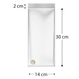 Bolsas ZIP con Cierre a Presion 14x30cm G300 (100 Uds)