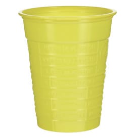 Vaso de Plástico PS Amarillo 200ml Ø7cm (1.500 Uds)