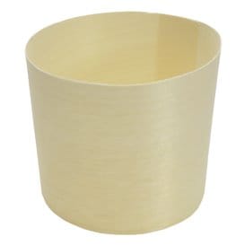 Vaso de Madera Degustación 0,5 Oz/14ml 4,4x4,5cm (100 Uds)