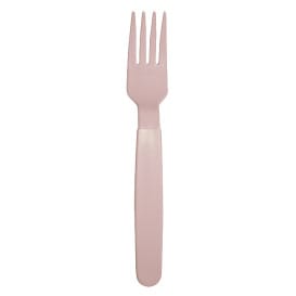 Tenedor Reutilizable Durable PP Rosa 18,5cm (6 Uds)