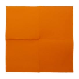 Servilleta Papel Naranja 2C Punta-Punta 33x33cm (1350 Uds)