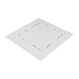 Servilleta Plana de Papel Sulfito Blanca 20x20cm (21.000 Uds)