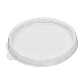 Tapa PET Transparente para Tarrina Salsas 60ml Ø6,7cm (2.000 Uds)