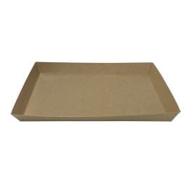 Bandeja Kraft para Caja con Ventana 25,5x3,4cm (50 Uds)