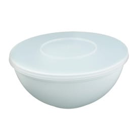Tapa Bol Reutilizable Durable PP Ø20,5cm (36 Uds)